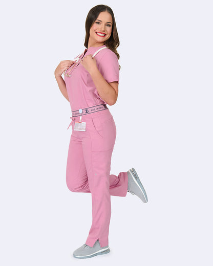 Zoe Alexandra 1132 Chelsea Tuck In Top Dusty Rose