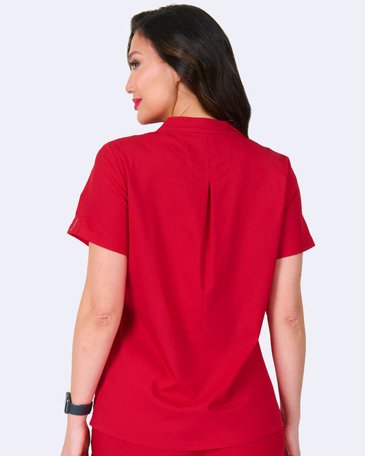 Zoe Alexandra 1132 Chelsea Tuck In Top Red