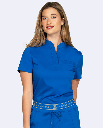 Zoe Alexandra 1132 Chelsea Tuck In Top Royal