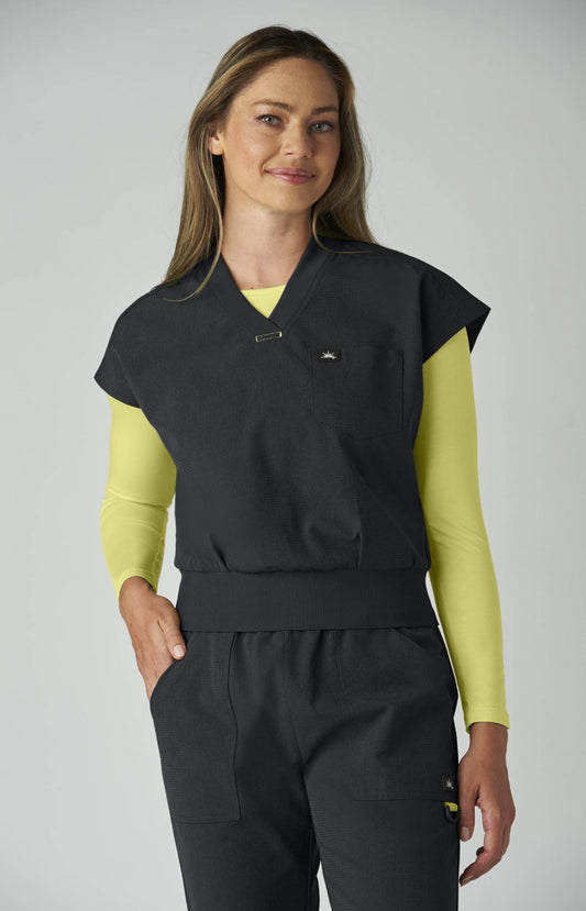 Koi Solis 1143 Trinity Top Charcoal