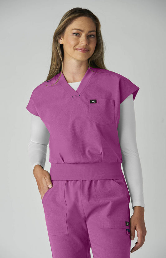 Koi Solis 1143 Trinity Top Hibiscus Pink