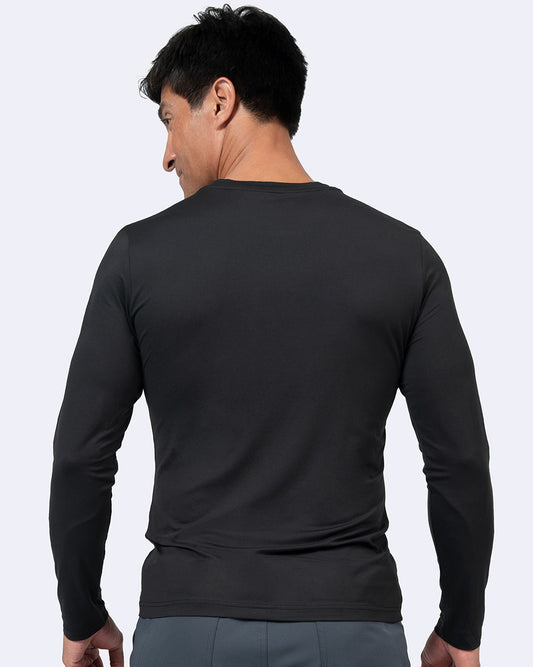 Zavate 1144 Thomas Brushed Knit Tee Shirt Black