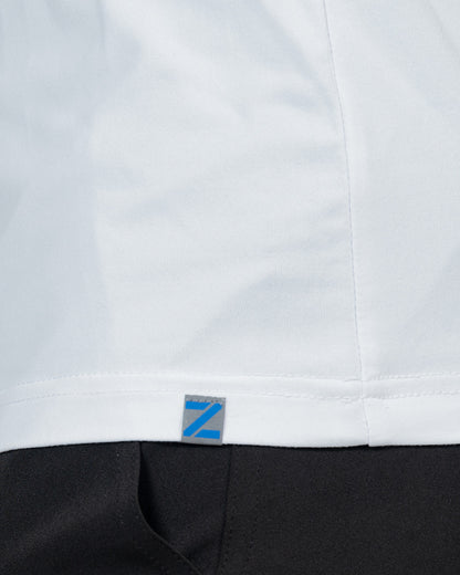 Zavate 1144 Thomas Brushed Knit Tee Shirt White