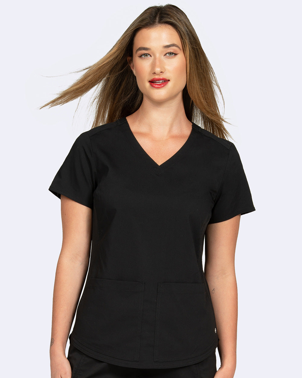 Zoe Alexandra 1148 Soho Side Knit Top Black