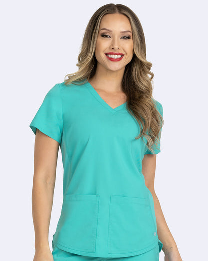 Zoe Alexandra 1148 Soho Side Knit Top Sea Foam