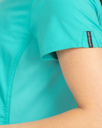 Zoe Alexandra 1148 Soho Side Knit Top Sea Foam