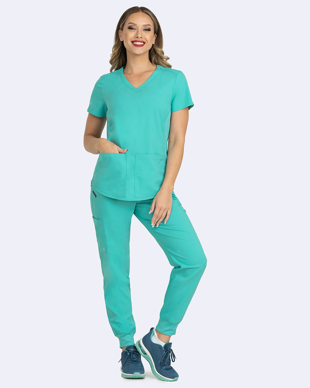 Zoe Alexandra 1148 Soho Side Knit Top Sea Foam