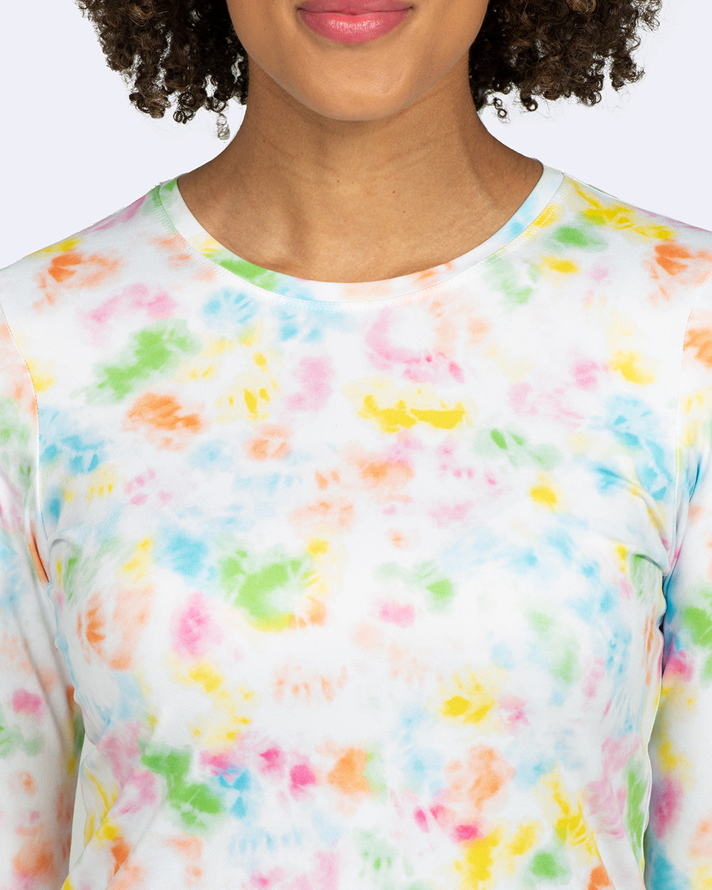 Ava Therese 1155 Bella Brushed Knit Printed Tee Brights Tee