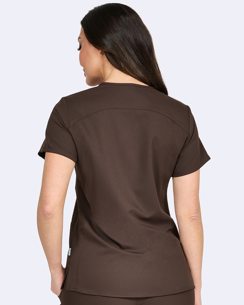 Studio 1165 Focus V-Neck Top Espresso