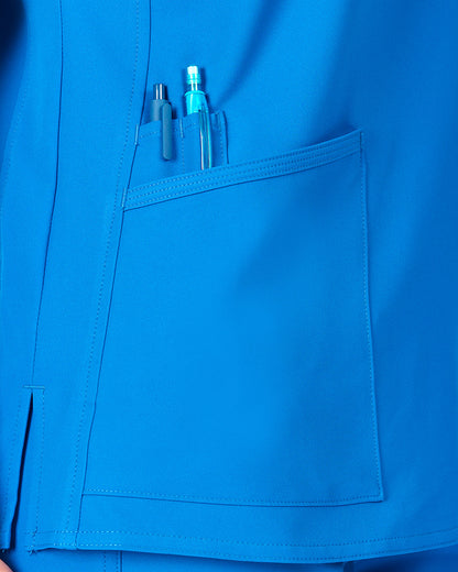 Studio 1165 Focus V-Neck Top Royal