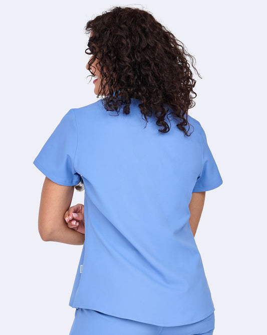 Studio 1169 Elevate Tuck-In Top Ciel