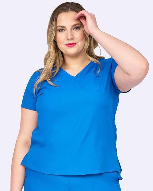 Studio 1169 Elevate Tuck-In Top Royal