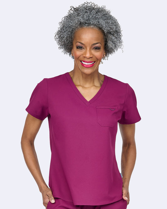Studio 1169 Elevate Tuck-In Top Wine