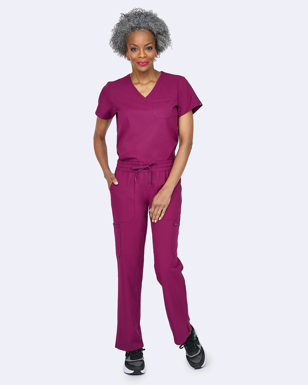 Studio 1169 Elevate Tuck-In Top Wine