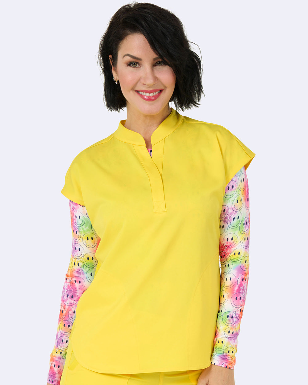 Zavate Piper Tuck In Top Style 1176 in color Blazing Yellow Image 1