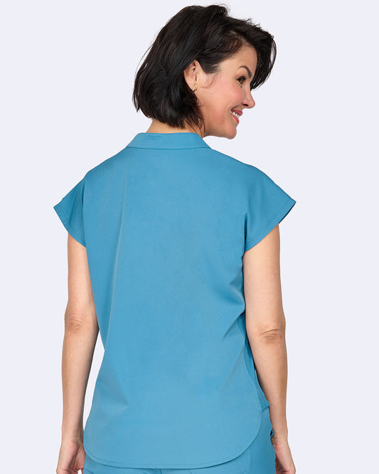 Zavate Piper Tuck In Top Style 1176 in color Blue Shadow Image 2