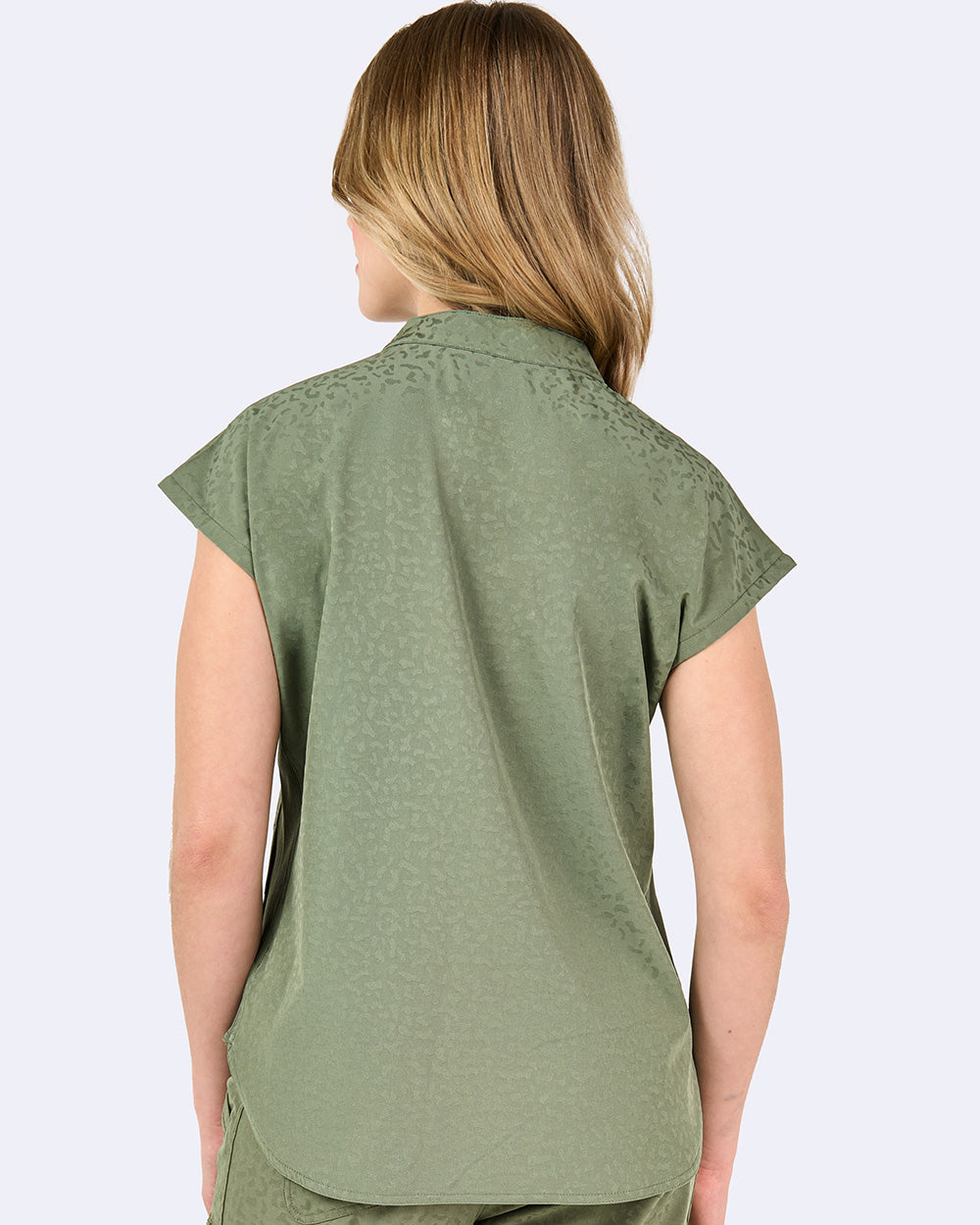 Ava Therese 1176 Piper Tuck In Top Olive