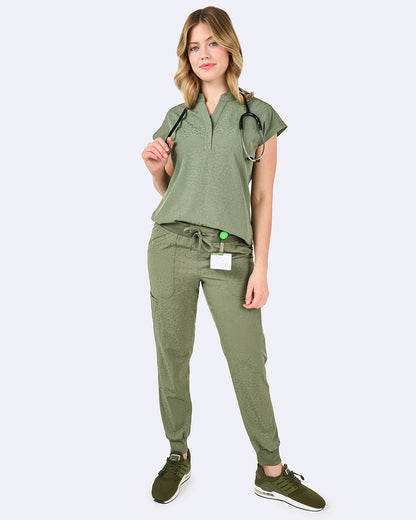 Ava Therese 1176 Piper Tuck In Top Olive