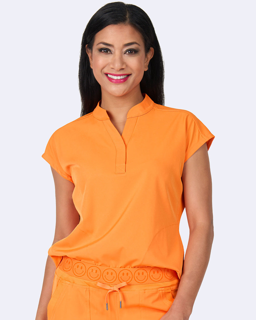 Ava Therese 1176 Piper Tuck In Top Orange Glow