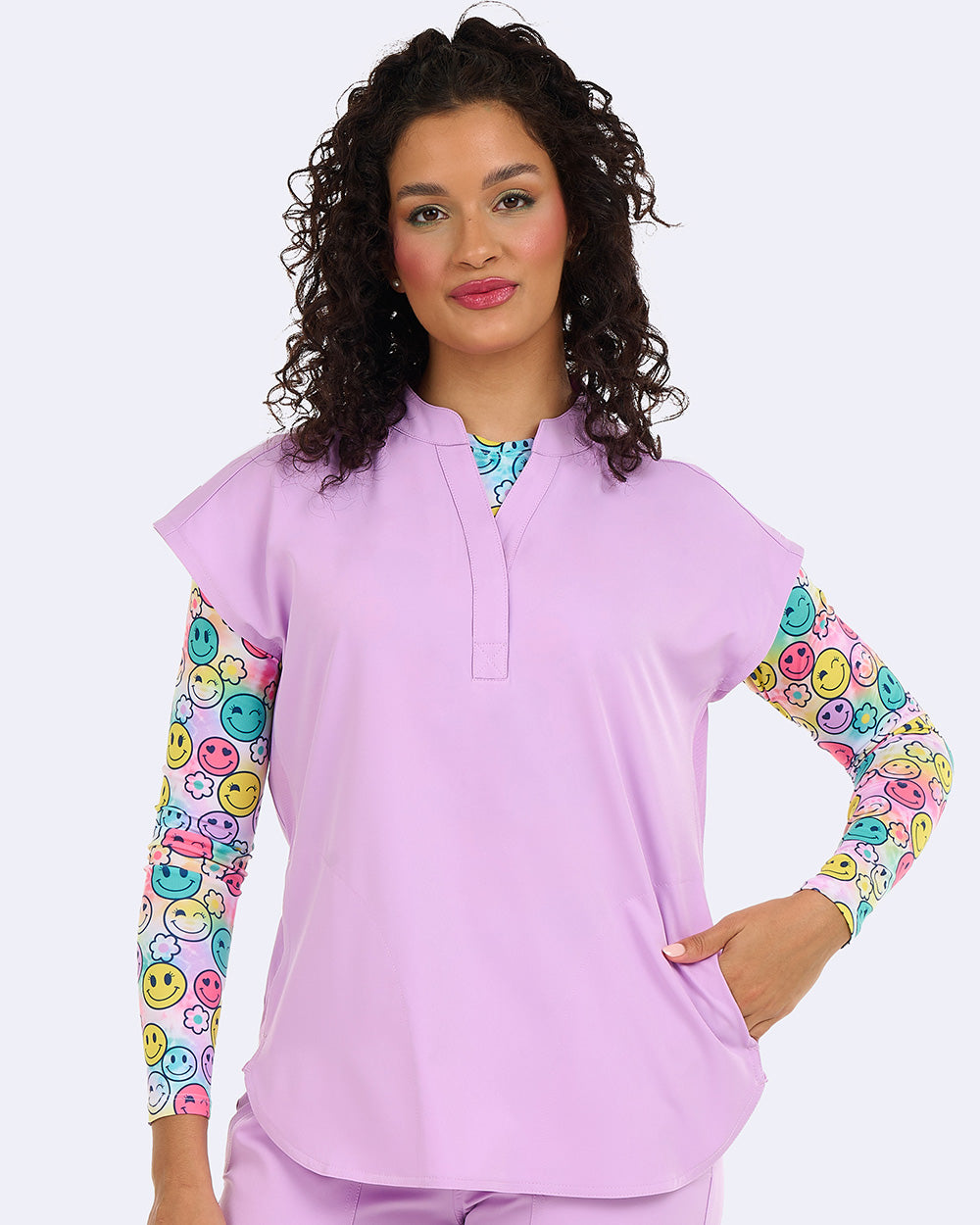 Zavate Piper Tuck In Top Style 1176 in color Sugar Plum Image 1