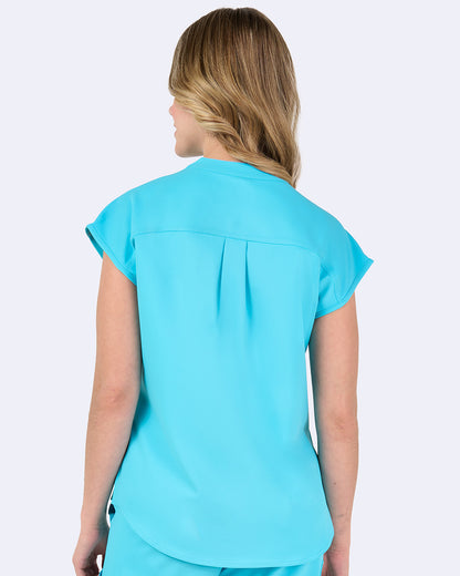 Zavate Dynamic Top Style 1189 in color Turquoise Image 2