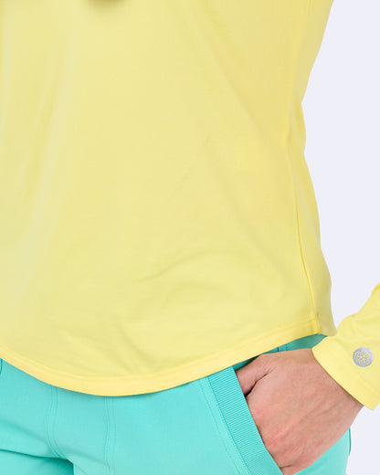 Zavate Tiffany Knit Tee Style 1193 in color Lemon Image 3