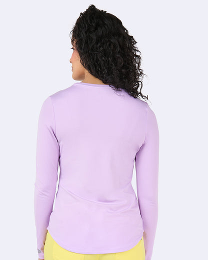 Zavate Tiffany Knit Tee Style 1193 in color Sugar Plum Image 2