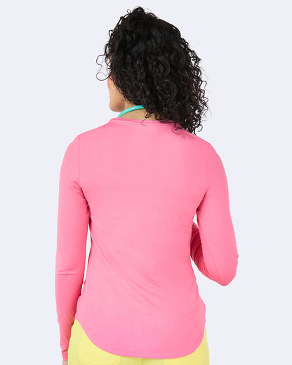 Zavate Tiffany Knit Tee Style 1193 in color Sorbet Image 2