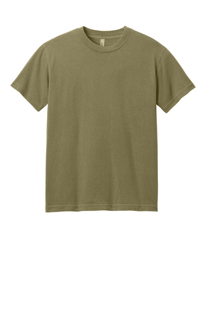 American Apparel Unisex Heavyweight Cotton Garment-Dyed Tee 1301GD Faded Army