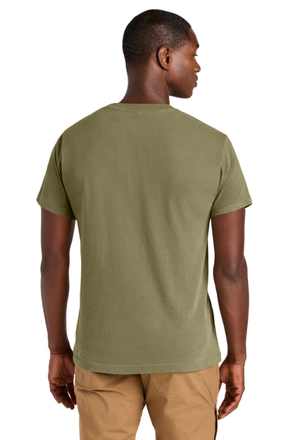 American Apparel Unisex Heavyweight Cotton Garment-Dyed Tee 1301GD Faded Army