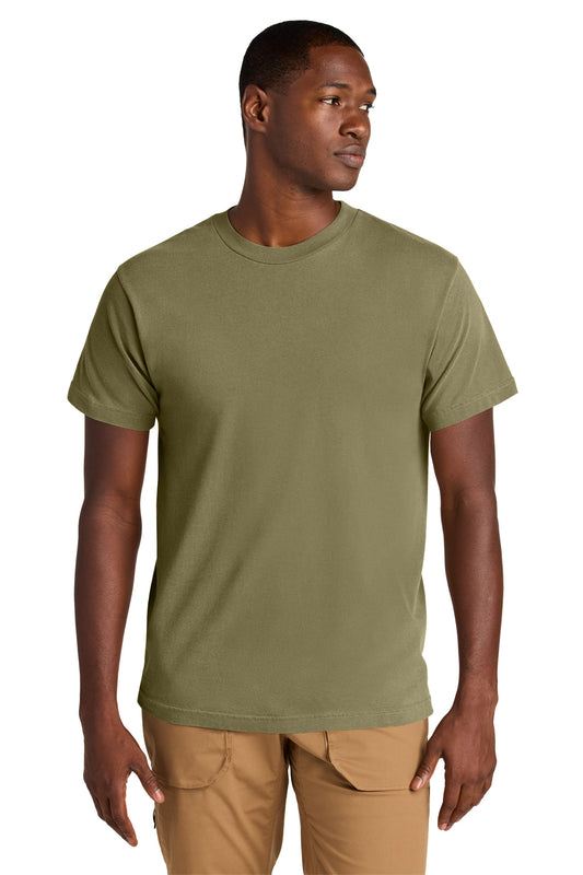 American Apparel Unisex Heavyweight Cotton Garment-Dyed Tee 1301GD Faded Army