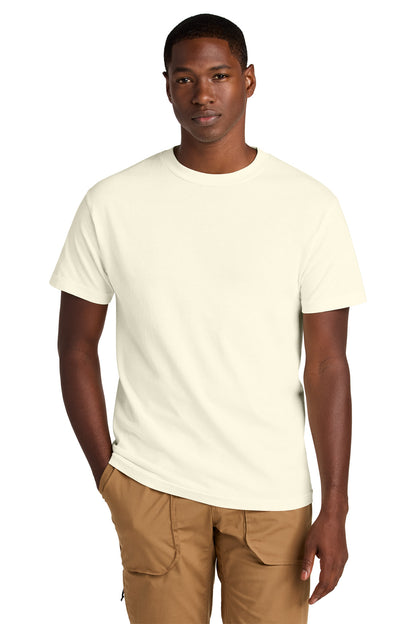 American Apparel Unisex Heavyweight Cotton Garment-Dyed Tee 1301GD Faded Cream