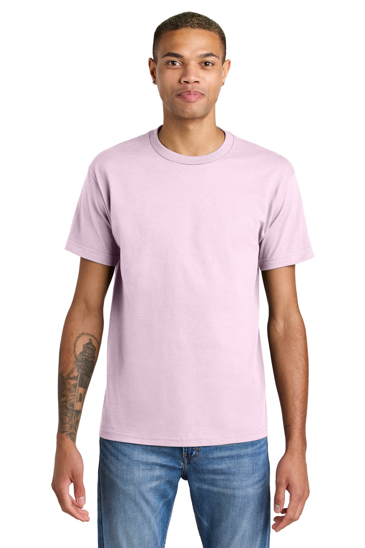 American Apparel Unisex Heavyweight T-Shirt 1301 Pink