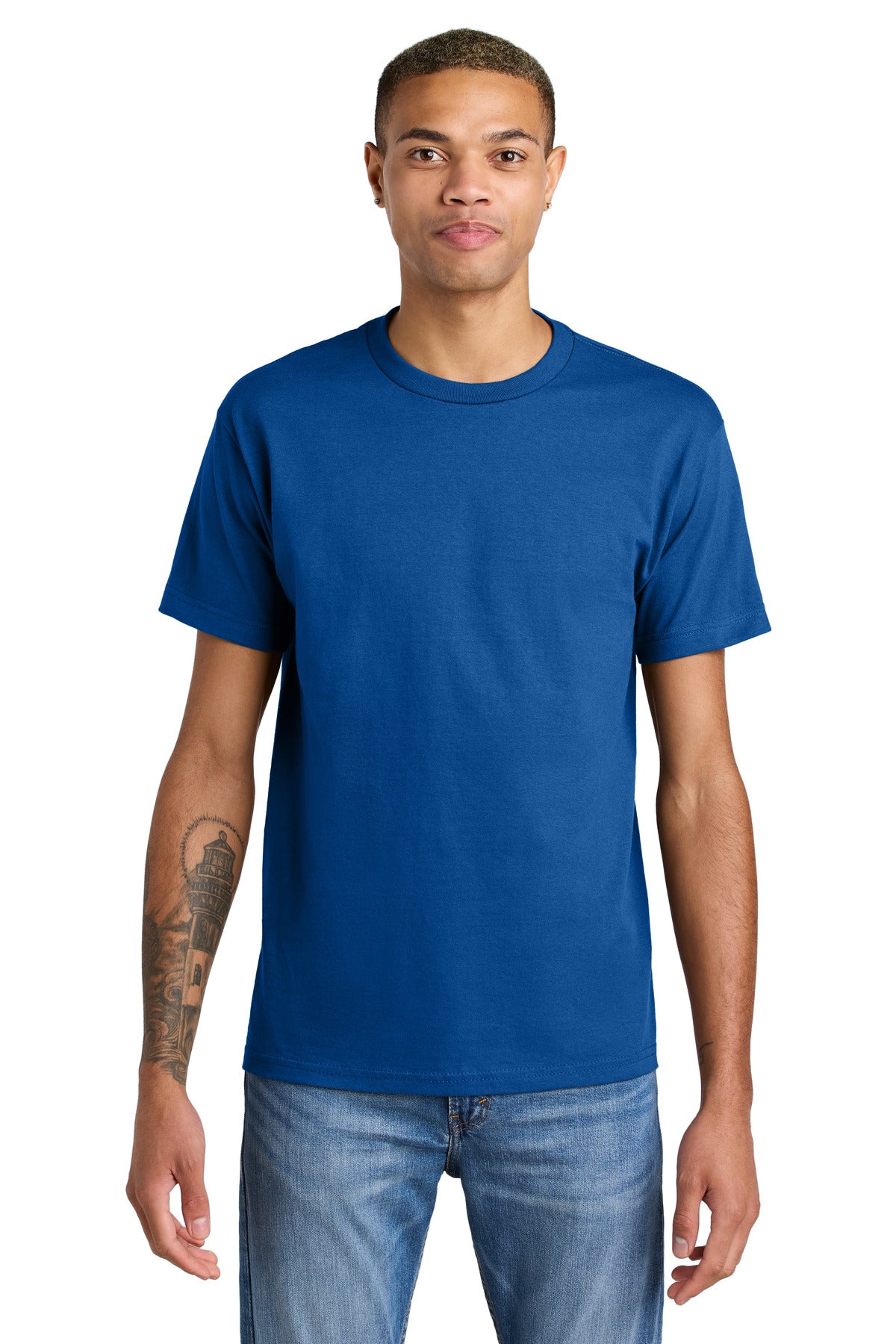 American Apparel Unisex Heavyweight T-Shirt 1301 Royal Blue