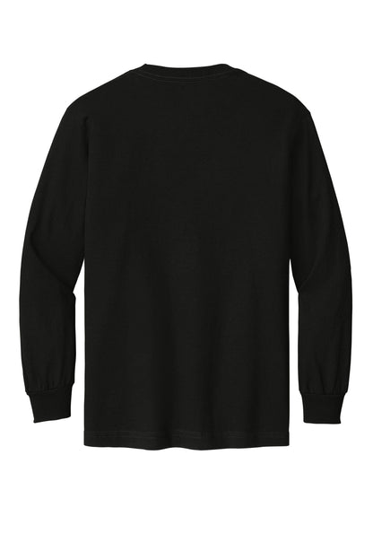 American Apparel Heavyweight Unisex Long Sleeve T-Shirt 1304 Black