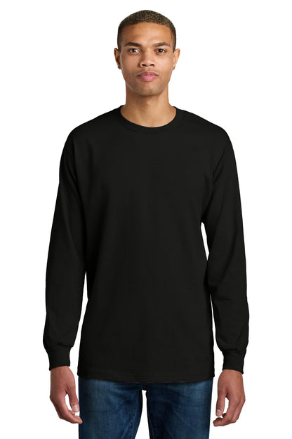 American Apparel Heavyweight Unisex Long Sleeve T-Shirt 1304 Black