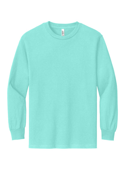 American Apparel Heavyweight Unisex Long Sleeve T-Shirt 1304 Celadon