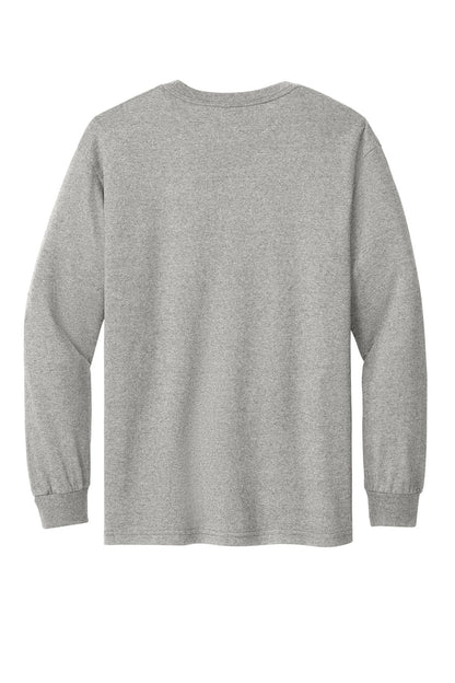 American Apparel Heavyweight Unisex Long Sleeve T-Shirt 1304 Heather Grey