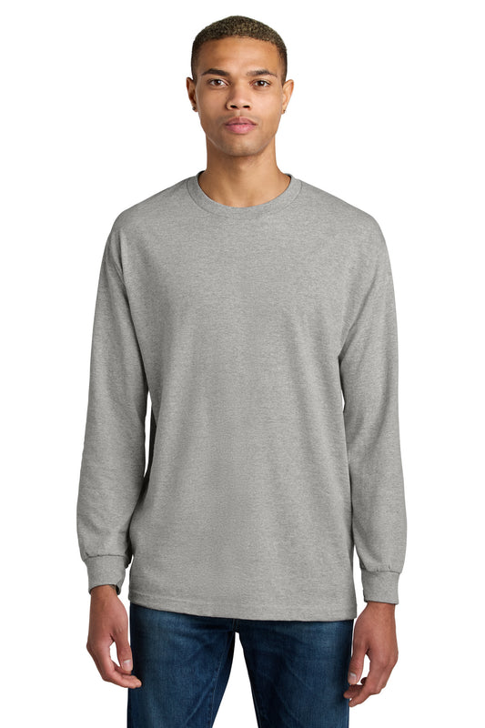 American Apparel Heavyweight Unisex Long Sleeve T-Shirt 1304 Heather Grey
