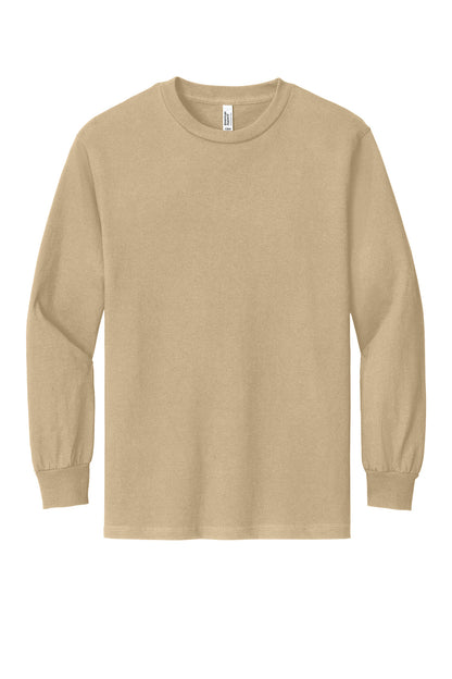 American Apparel Heavyweight Unisex Long Sleeve T-Shirt 1304 Sand