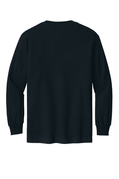 American Apparel Heavyweight Unisex Long Sleeve T-Shirt 1304 True Navy
