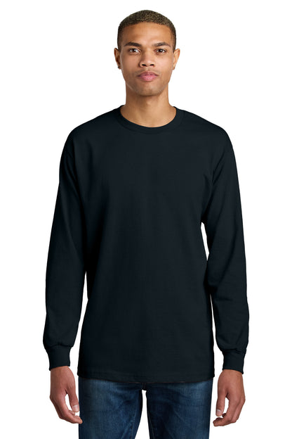 American Apparel Heavyweight Unisex Long Sleeve T-Shirt 1304 True Navy