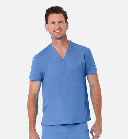 Redpanda 1706 Unisex V-Neck Top Ceil Blue