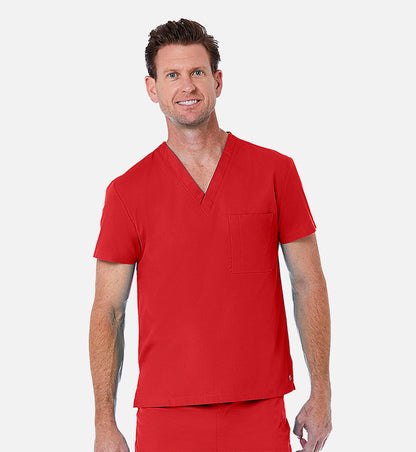 Redpanda 1706 Unisex V-Neck Top Red