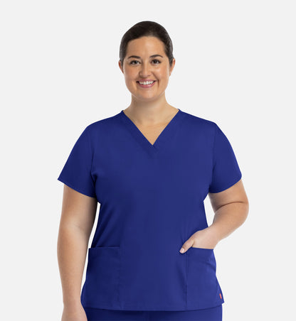Redpanda 1716 Women's V-Neck Top Galaxy Blue