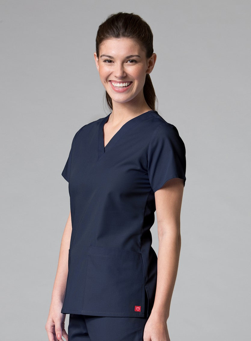 RedPanda 1716 Women’s V-Neck Top True Navy