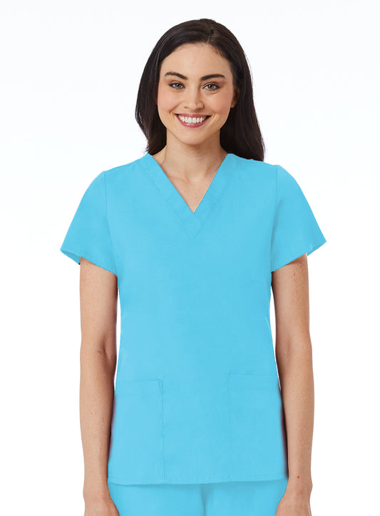 RedPanda 1716 Women’s V-Neck Top Turquoise