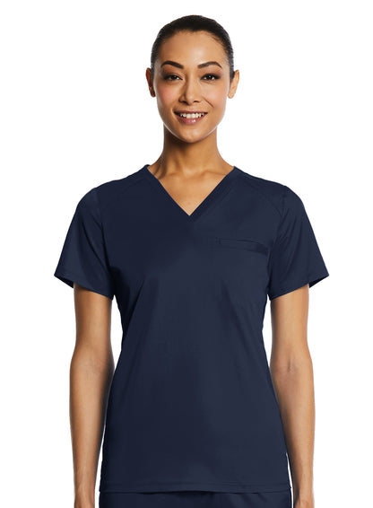 EON Sport 1778 Women's Tuckable V Neck Top Navy