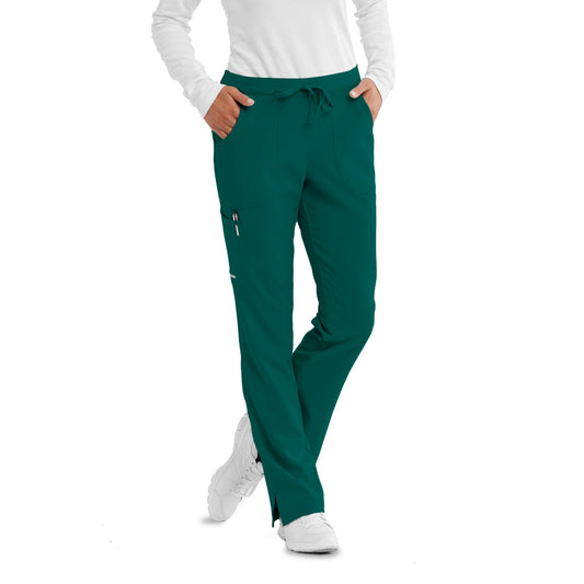 Skechers SK201 Reliance Scrub Pants Hunter Green Model Image Front | Barco