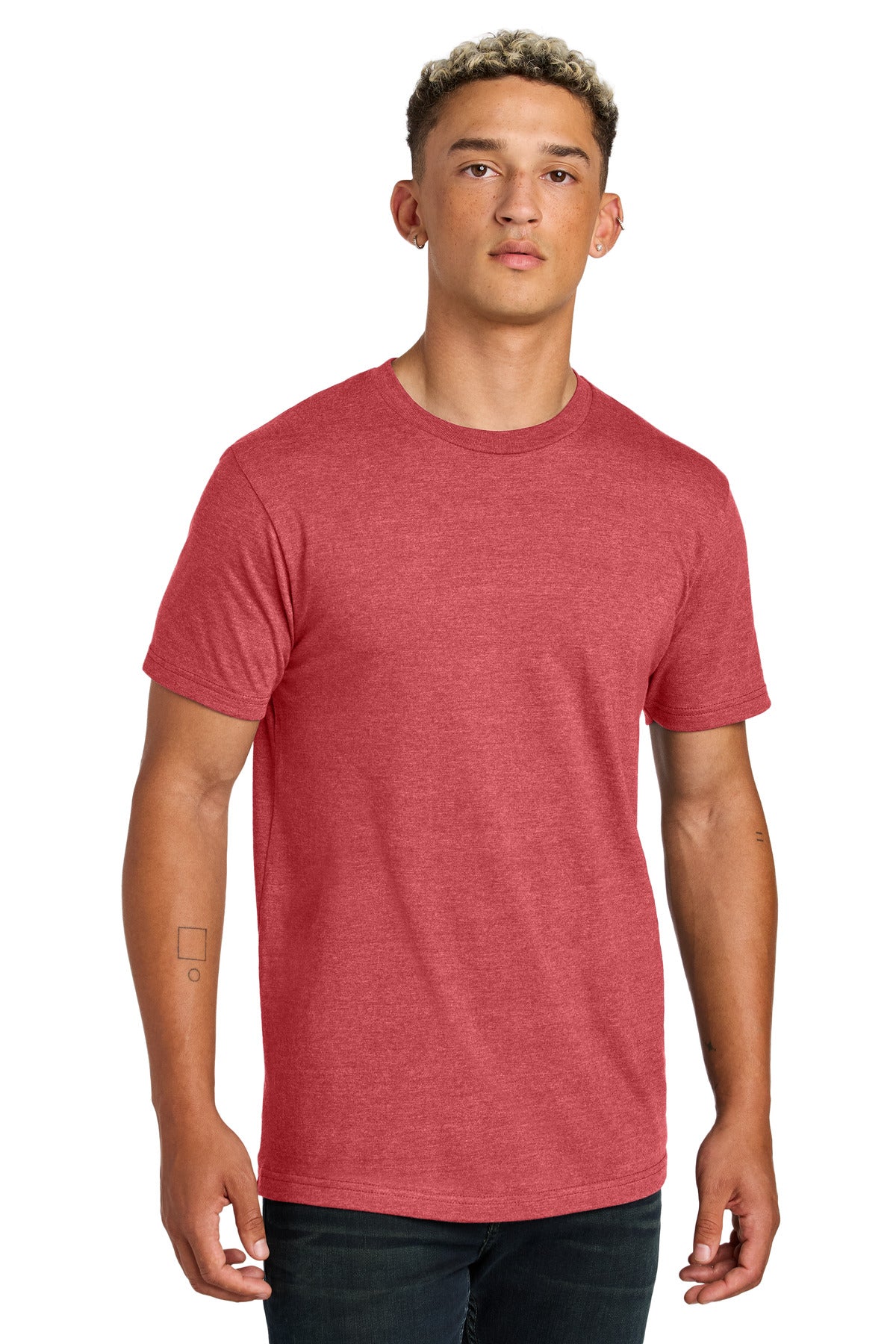 American Apparel Unisex CVC Tee 2001CVC Heather Red